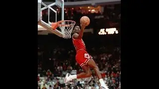 Michael Jordan One Handed Reverse Dunk 1985