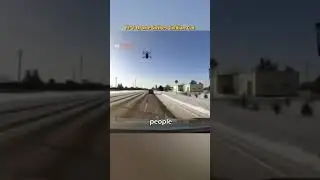 FPV-дрон врезался в гражданский автомобиль недалеко от российско-украинской границы.