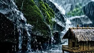 ASMR Rain Miniature Extreme Wilderness 🌧️ Sleep, Relax & Meditate