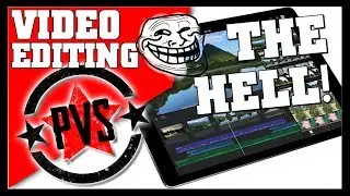 Video Editing on the IPad Pro 12.9 - The Hell You Say?