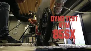 VHM Dynotest KTM 85SX 2020 with VHM air intake versus without