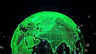 #Cybersecurity #cyberattack and protection for #worldwide connections Loop Animation.