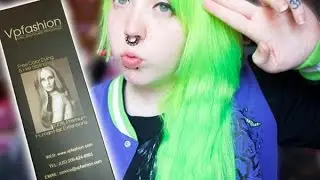 Dying My Extensions Lime Green | VP Fashion Review