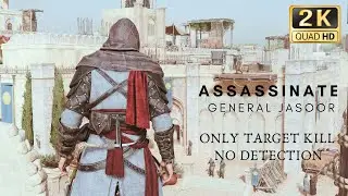 Assassinate General Jasoor | Only Target kill | No Detection - Assassin's Creed Mirage