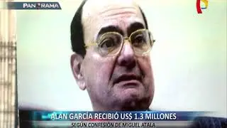 EXCLUSIVO | Alan García recibió US$ 1.3 millones, según declaración de Atala