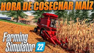 COMENZO LA COSECHA DE MA&Iacute;Z EN LA FINCA COLOMBIANA||Farming simulator 22||CHAN COSECHANDO