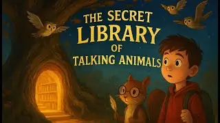 The Secret Library of Talking Animals 🦉📚 | Magical Adventure Story for Kids