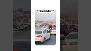 How long do you spend in traffic every day? #carlife #dailycommute #dubaitraffic #sharjah #ytshorts