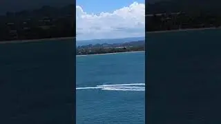 Jet ski racing in San Juan, Puerto Rico