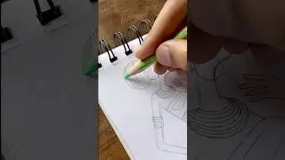 Tribal Art Drawing : Colour Pencil / Mic Arts / Colour pencil Drawing / How to Draw / African Art