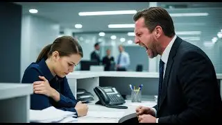 How SHE revenged to the BULLY MANAGER who YELLED at her for 18 months in the office #fy#fyp ##viral