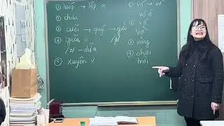 C&ugrave;ng học tiếng Việt với Yehyun Đinh Đinh