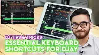 Essential djay Hotkeys Using The iPad Pro Smart Keyboard - DJ Tutorial