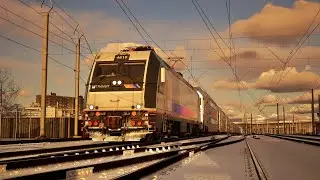 Train Sim World 3 Nj Transit ALP-46 New York railway
