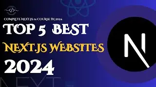 Learn NEXT.JS 14 in 2024 by Building These Top 5 Projects || Complete NEXT.JS 14 Course in 2024
