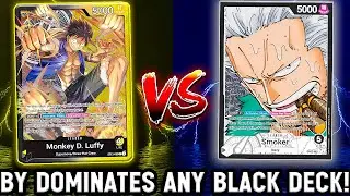 (OP09) BY Luffy VS Smoker (High ranked commentary)