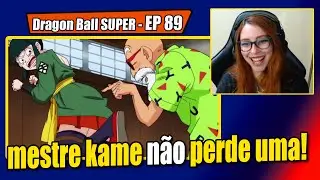 Ycass - Vendo Goku vs Mestre kame | Dragon Ball SUPER - EP 89 [REACT] Saga torneio do Poder