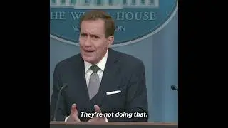 John Kirby Says IDF's Strategy Is Not To 'Kill Innocent People' In Gaza