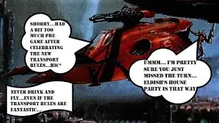 How Transports Work In 10th Edition Warhammer 40K-&ldquo;How Will the Craftworld Eldar Be Affected??&rdquo;