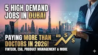 ​5 High-Demand Dubai Jobs in 2026: Earn More Than Doctors! (Tax-Free 🇦🇪)