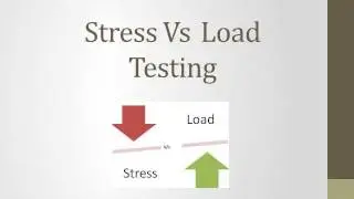 Stress vs Load Testing