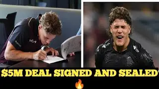 $5M Rugby BOMBSHELL:🛑🚨NZ Legend's Shock Plea to Steal Reece Walsh for All Blacks! Broncos in Panic?😱