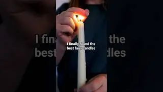 I swore I&rsquo;d only use real taper candles&hellip; until these changed my mind.✨ cozydiyhome.com/amazon