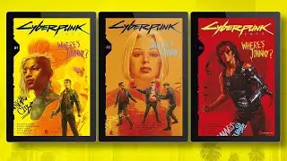 Cyberpunk 2077 Where's Johnny Comic Issue 1 of 3. Rare