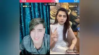 Ganju Nay Kiya Aleena Doll Ko Nanga || TikTok live Match punishment || TikTok Match