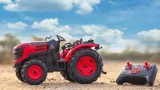 Радиоуправляемый трактор Mahindra OJA 🚜 | Обзор игрушечного трактора на дистанционном управлении ...