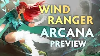 АРКАНА на Windranger &mdash; Боевой Пропуск TI10