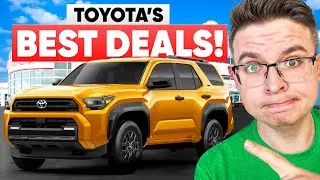 Dealerships Are Giving HOW MUCH OFF a Toyota?!?!