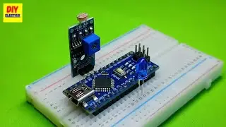 [NEW] Darkness Sensor / LDR Sensor with Arduino (Code File)