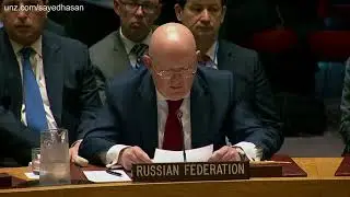 Russie &agrave; l'ONU : L'attaque en Syrie est du hooliganisme, les USA peuvent arr&ecirc;ter le conflit en 24h