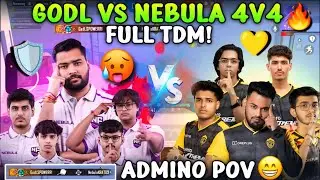 GODL ADMINO QUICK 1V4 NEBULA 🛡️ GODL VS NEBULA 4V4 WOW MOD 💀 FULL TDM 🤫 ADMINO POV 😂 | GODL 