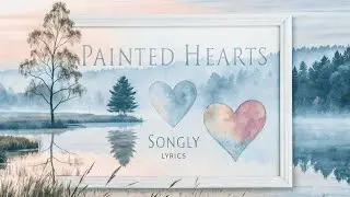 Painted Hearts (Official Lyrics Video) 🎵 Songly | Artistic Love Story 2025