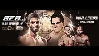 RFA 44 - Mois&eacute;s vs. Freeman | Friday, September 30th on AXS TV
