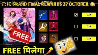 FREE FIRE INDIA CHAMPIONSHIP MILESTONES 🤟|| FFIC GRAND FINAL REWARDS || 27 OCTOBER NEW REDEEM CODE 🥳
