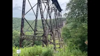 Kinzua Rimrock Trail and Overlook and Kinzua Bridge State Park