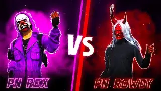 PN REX VS PN ROWDY || PC VS I PAD || 1 VS 1 CLASH BATTLE - GARENA FREE FIRE !!!