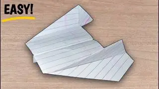 How to Make a Paper Boomerang in Just 5 Minutes!