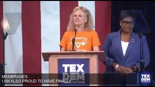Representative Donna Howard And Representative Toni Rose At The 2024 Texas Democratic Convention