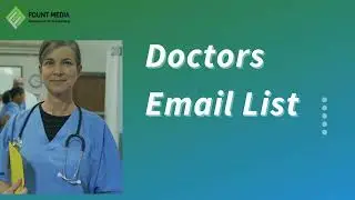 Best Doctors Email Contact List | Doctor Mailing Database List USA | Quality Physician Mailing List