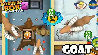 Robbery Bob 2 - Short Video #20 &ndash; Pilfer Peak - Use GOAT - Part 10
