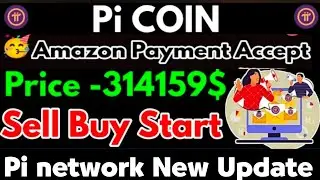 Boom 💥Finally Amazon Accepting Pi Coin 🤯 Pi Coin sell StartNew Update 🤩1Pi = $314 🤑🎉#bitcoin #crypto