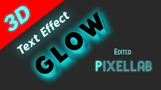3D English font Editing | 3D text effect video | Graphic design text editing | Shadow font editing