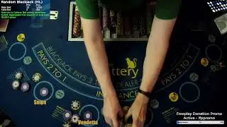Random Blackjack Paigow and UTH with Annorax | Come #WINBIG