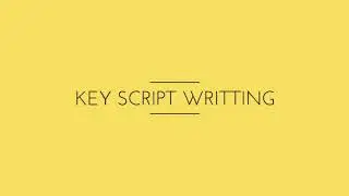 scada(key script writing )