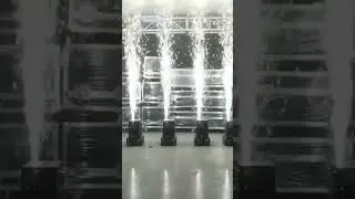 750w moving head spark machine@DMX512