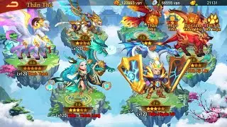 Dynasty Heroes - Azure Dragon and Black Tortoise up Red God